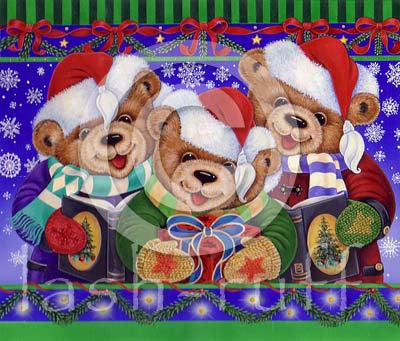 Caroling Bears